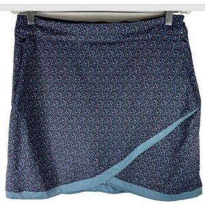 Peter Millar ladies Skort Medium UPF 50 floral ditsy print blue pink red green